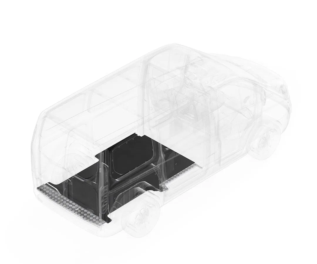 731-135-6441.2 – LEGEND FLEET Cargo Area Liner, Black Direct Fit Flat Edges Composite Low-Density Polyethylene With F...